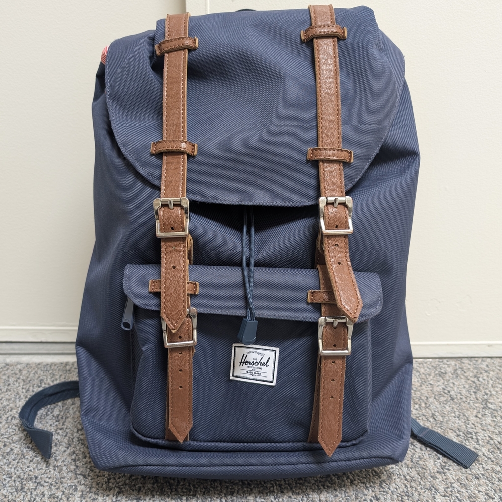 by Herschel Supply Company - Navy and Brown Backpack